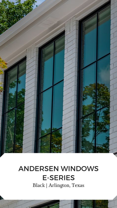 Andersen E-Series Windows in Arlington, Texas. New Construction Windows, Best Replacement Windows, Anderson Windows, Window Construction, Window Manufacturers, Andersen Windows, Replacement Windows, Arlington Texas, Casement Windows