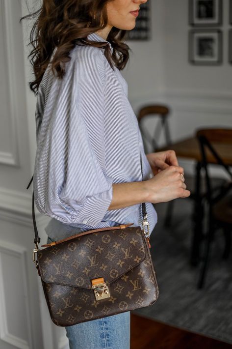 Luis Vuitton Handbag, Metis Pochette Outfit, Turenne Mm Louis Vuitton, Monceau Louis Vuitton, Louis Vuitton Handbag Outfit, Louis Crossbody Bag, Outfit With Louis Vuitton Bag, Pochette Metis Louis Vuitton, Madeline Mm Louis Vuitton