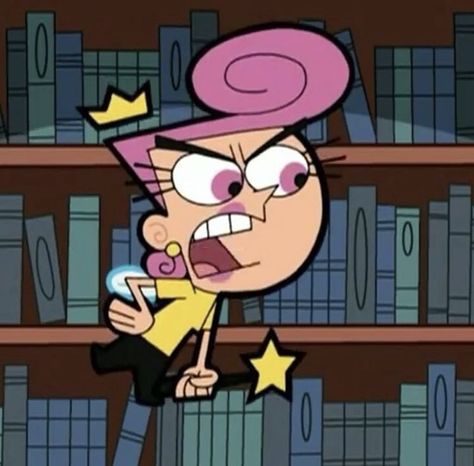 Wanda Fairly Odd Parents, Fairy Godparents, Odd Art, Old Cartoon Network, Timmy Turner, Cosmo And Wanda, English Posters, Fairly Oddparents, The Fairly Oddparents