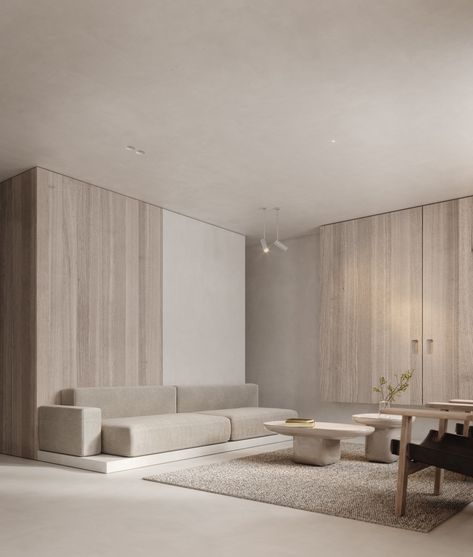 Neutral, Modern-Minimalist Interior Design: 4 Examples That Masterfully Show Us How Modern Minimalist Interior Design, Interior Design Minimalist, Interior Minimalista, Minimalist Home Interior, Contemporary Furniture Design, Minimalist Interior Design, Teenage Bedroom, Minimalism Interior, Kids Interior