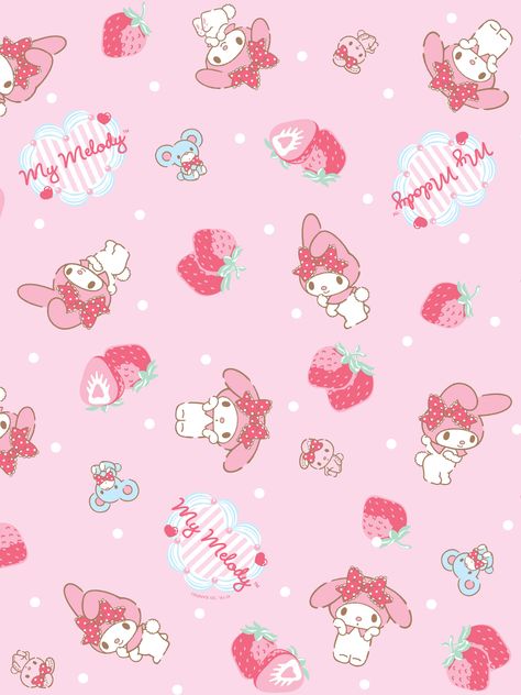 헬로키티 배경화면, Images Hello Kitty, My Melody Wallpaper, Western Wallpaper Iphone, Melody Hello Kitty, Hello Kitty Backgrounds, Wallpaper Ipad, Sanrio Wallpaper, Spring Wallpaper