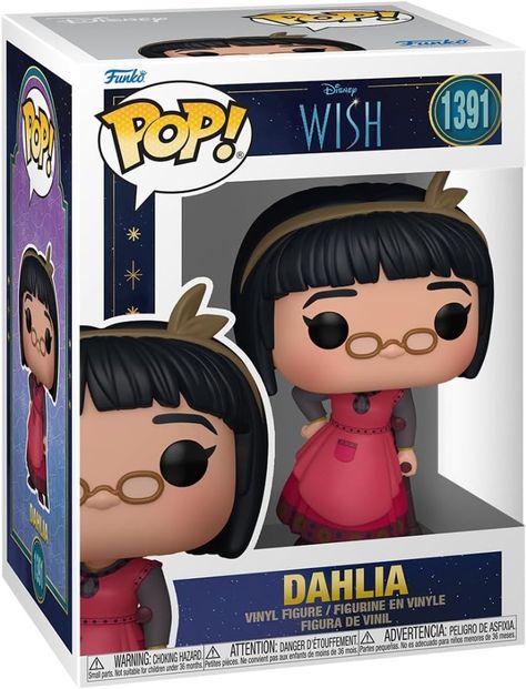 #bobblehead #funko #funkopop #funkopops #funkofamily #funkocollector #giftidea #wish #disney #disneywish #princess #disneyprincess #cosplay #disneycosplay #disnelyand #disneyworld #asha #simon #kingmagnifico #magnifico #queenamaya #amaya #sabino #bazeema #disneymovie Wishing to make all your dreams come true? Pop! Dahlia is here to help! Shine a light on your Wish collection by welcoming her into your Disney set. Vinyl figure is approximately 4.1-inches tall. Disney Wish, Funko Figures, Disney Pop, Pop Disney, Shine A Light, Disney Fanatic, Princess Bubblegum, Disney Favorites, Disney Collectables