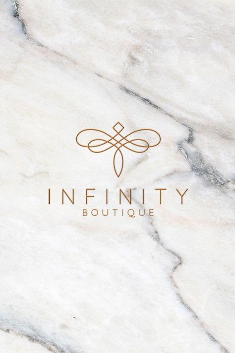 Jwellary Logo Design, Boutique Logo Design Unique, Infinity Logo Design Creative, Jewelry Logo Design Jewellery, Marble Logo Design, Soft Logo Design, Accessories Brand Logo, Marble Branding, Logo Design Accessories