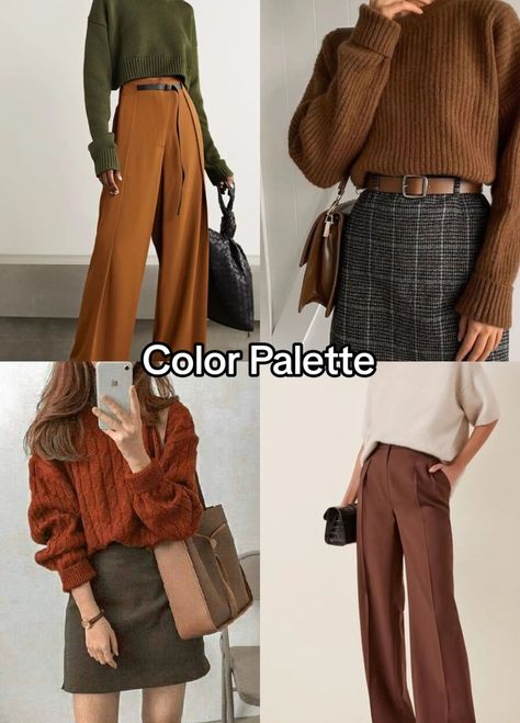 True autumn color analysis helps you find the perfect warm tones for your style. Save money and get more accurate results online with Four Seasons Studio. Warm Tone Outfits, True Autumn Outfits, Warm Autumn Outfits, Autumn Color Season, Color Season Analysis, Season Analysis, Deep Autumn Palette, Autumn Color Palette Fashion, Soft Autumn Palette