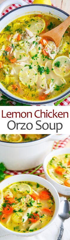 Lemon Chicken Orzo Soup Soup Recipes Chicken, Greek Goodness, Soup Swap, Lemon Chicken Orzo, Orzo Soup Recipes, Stews Recipes, Special Meals, Soup Ideas, Orzo Soup