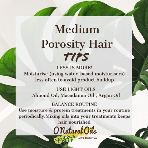 Medium Porosity Hair Regimen, Products For Medium Porosity Hair, Medium Porosity Hair Care, Medium Porosity Hair Products, Medium Porosity Hair, Healthy Hair Routine, Haircare Tips, High Porosity Hair, Low Porosity