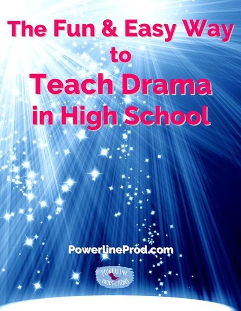 Teaching Drama High School, Homeschool Drama Curriculum, Homeschool Drama, Drama Club Ideas, Drama Classroom, Acting Games, Middle School Drama, School Theatre, High School Help