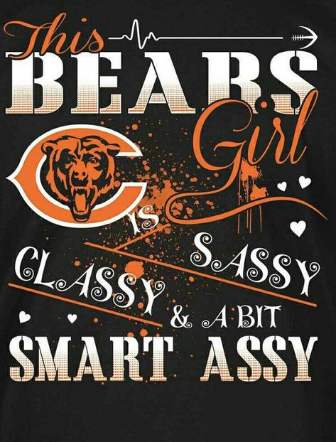 Chicago Bears Funny, Sublimation Wallpaper, Bears Funny, Chicago Bears Wallpaper, Bears Wallpaper, Sassy Chic, Town Art, Chicago Bears Logo, Bears Logo