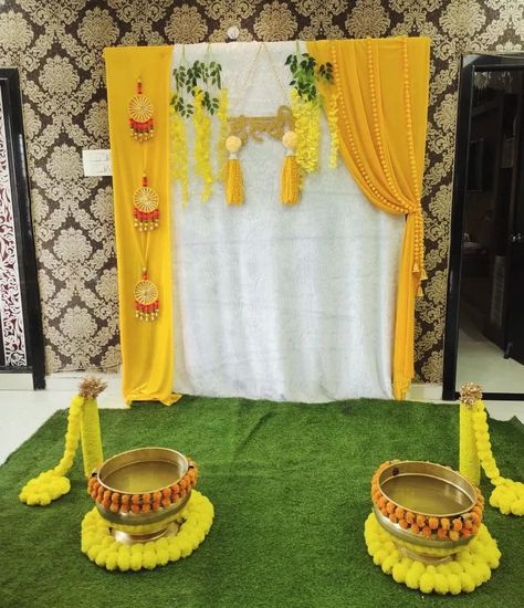 Basic Haldi decoration Dm us now for more details #haldidecor #decoration #decorideas #haldisetup #haldiceremony #instagood #instagram #instadaily #decorhome #homedecor #instalike #instagram #follow #ceremony Haldi Decoration, Haldi Ceremony, On Instagram, Quick Saves, Instagram, Home Decor, Home Décor