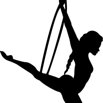 Aerial hoop vector silhouette in black • Millions of unique designs by independent artists. Find your thing. Aerial Hoop Silhouette, Aerial Hoop Lyra, Silly Shirt, Aerial Dance, Vector Silhouette, Aerial Hoop, Girl Stickers, Science Poster, Sticker Design