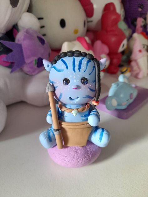 #avatar #cute #kawaii #art #diy #navi Cute Kawaii Art, Diy Clay Crafts, Kawaii Art, Diy Clay, Cute Kawaii, Air Dry Clay, Clay Art, Clay Crafts, Art Diy