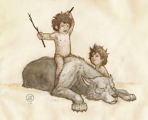 Romulus And Remus, Pencil Tool, Mountain Goat, Digital Illustration, Body Art, Rome, Harry Potter, Male Sketch, Photoshop