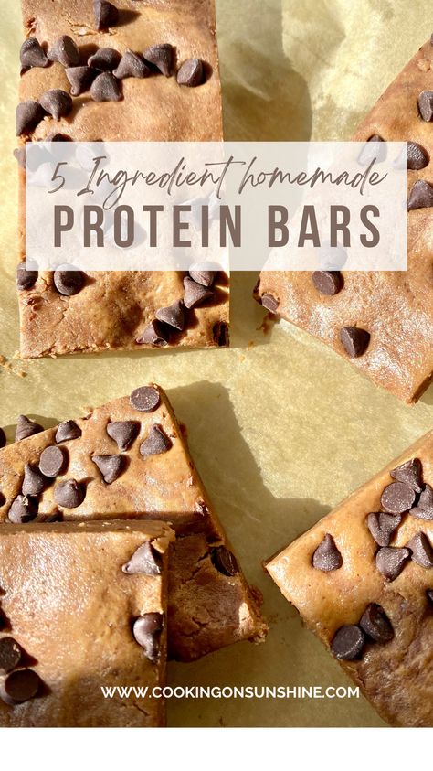 These homemade protein bars are a spot-on Perfect Bar copycat. Packed with protein and clean, simple ingredients, these delicious bars make a great grab and go breakfast or on the go snack. If you love Perfect Bars, keep reading! At Home Protein Bars, Meal Prep And Snack Ideas, Copycat Gomacro Bars, Homemade Protein Bars For Kids, Copycat Kirkland Protein Bars, Copycat Go Macro Bars, Protein Powder Granola Bars, Homemade Clean Protein Bars, Homemade Snack Bars Healthy