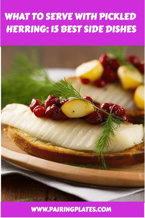 🔥 Craving pickled herring? Discover the 15 best side dishes to elevate your meal! 😍🍽️ #PickledHerring #15BestSideDishes #FoodieHeaven Pickled Herring, Lemon Aioli, Apple Slaw, Cranberry Chutney, Beetroot Salad, Marinade Recipes, Best Side Dishes, Light Lunch, Perfect Side Dish