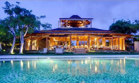 One Kindesign Mustique Island, Pool Finishes, Stunning Hotels, Porch Decorating Ideas, Island Villa, Large Deck, Deck Porch, Villa With Private Pool, Vacation Villas