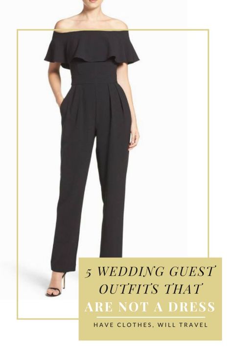 Heading to a wedding? I'm sharing 5 wedding guest outfit ideas that ARE NOT a dress in this post! Evening Wedding Outfit, Outdoor Wedding Outfit, Casual Fall Wedding, Wedding Guest Outfit Ideas, Wedding Guest Outfit Spring, Wedding Guest Outfit Fall, Wedding Guest Outfits, Fall Wedding Guest, Outfit Wedding