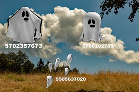 Roblox Halloween Costume Code, Ghost Decals Bloxburg, Halloween Themed Outfit Codes, Halloween Pjs, Bat Mask, Batman Mask, Halloween 3d, Halloween Decals, Halloween Headband