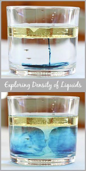 Cool Science for Kids: Exploring the Density of Liquids w/ Salt~ BuggyandBuddy.com Science Experience, Cool Science, Kitchen Science, Kid Science, Kid Experiments, Fair Projects, Cool Science Experiments, Kids Exploring, Preschool Science