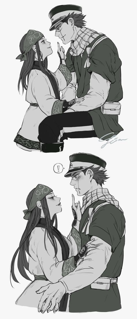 Embedded Sugimoto X Asirpa, Ancient Greece History, Golden Kamui, Shojo Anime, Golden Kamuy, Ancient Egyptian Art, Fantasy Warrior, Egyptian Art, Fanarts Anime