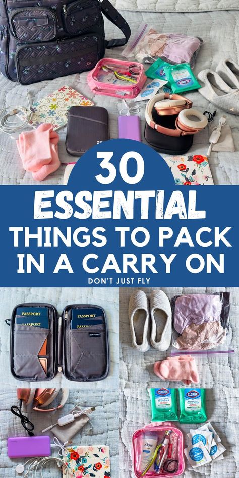 Carry On Packing List for International Flights Luggage Packing List, International Packing List, Carry On Packing List, Carryon Packing, Airplane Carry On, International Travel Essentials, List To Make, Things To Pack, Carry On Essentials