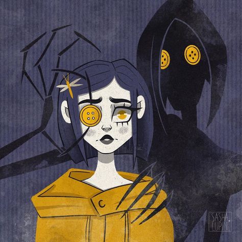 Coraline Fanart, My Fav Movies, Coraline Book, Coraline Drawing, Halloween Torte, Coraline Tattoo, Best Cartoon Shows, Coraline And Wybie, Coraline Art