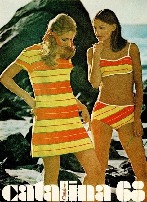 Catalina Swimwear, 60s Summer, Dream Bigger, Women Talk, Tiki Party, Vintage Swimwear, Retro Summer, Fashion History, Dream Big