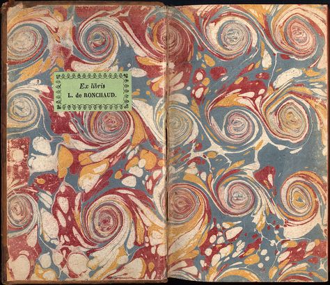 "The Art of the End" - upcoming book celebrating the art of endpapers. http://www.bobstaake.com/theend/home.shtml Water Marbling, Victorian Books, Traditional Ink, Book Of Hours, Silk Art, Marble Paper, Ex Libris, Marbling, Book Binding