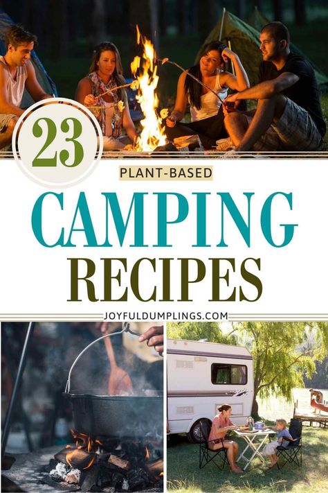 Best Vegan Camping Food Ideas (Plant-Based Adventure!) » Joyful Dumplings Camping Recipes Healthy, Vegan Camping Meals, Oyster Mushroom Recipes, Vegetarian Camping Recipes, Campfire Pizza, Vegetarian Camping, Vegan Camping Food, Vegan Fajitas, Mushroom Recipes Vegan