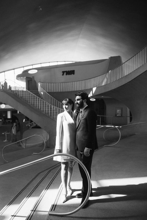 Twa Hotel Photoshoot, Hotel Photoshoot, Twa Hotel, 60s Retro, Wedding Aesthetic, Jet Setter, Mad Men, Save The Date, Mood Board