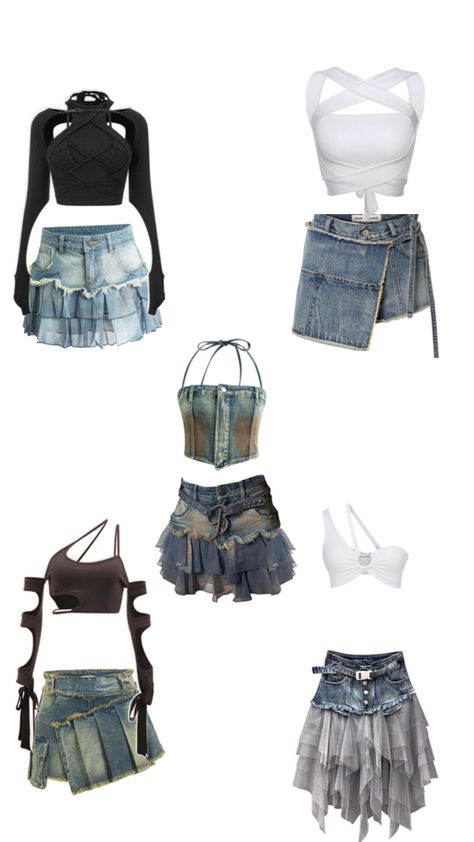 Aespa Concert Outfit, Blue Concert Outfit, Kpop Concert Outfit Ideas, Outfit Ideas Blue, Aespa Concert, Simple Casual Outfits, Kpop Concert Outfit, Concert Outfit Ideas, Kpop Concert