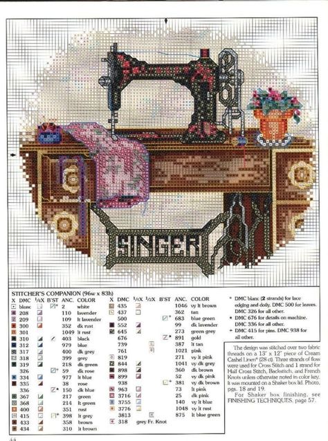 Houses Minecraft, Skins Minecraft, Minecraft Furniture, Pola Kristik, Vintage Sewing Machines, Minecraft Buildings, Cross Stitches, Singer Sewing, Cross Stitch Patterns Free