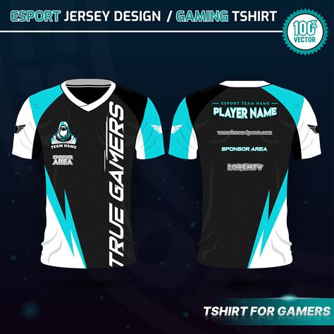 ESPORT Jersey Design Vector / Gaming Tshirt on Behance Gaming Jersey Design, Esport Jersey Design, Jersey Design Ideas, Team Shirt Designs, Jersey Uniform, Sport Shirt Design, Sports Jersey Design, Sport Illustration, E Sports