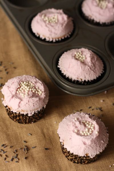 Hummingbird Bakery Lavender Cupcakes Recipe (Adapted for High-Altitude) | hummingbird high || a desserts and baking blog Lavender Buttercream Frosting, Lavender Buttercream, Lavender Cupcakes, Hummingbird Bakery, High Altitude Baking, Lavender Cake, Lavender Recipes, Purple Food, Zucchini Cake