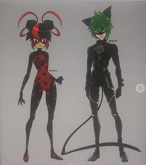 Miraculous Ladybug Concept Art, Shadybug X Claw Noir, Spider Miraculous, Ladybug Character Design, Claw Noir Fanart, Shady Bug And Claw Noir Fanart, Cat Miraculous Oc, Shadybug And Claw Noire, Miraculous Ladybug Chat Noir