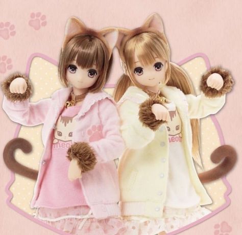 Neapolitan Aesthetic, Kaai Yuki, Neapolitan Ice Cream, Toro Inoue, Kawaii Core, Anime Figurines, Anime Dolls, Girly Stuff, Pretty Dolls