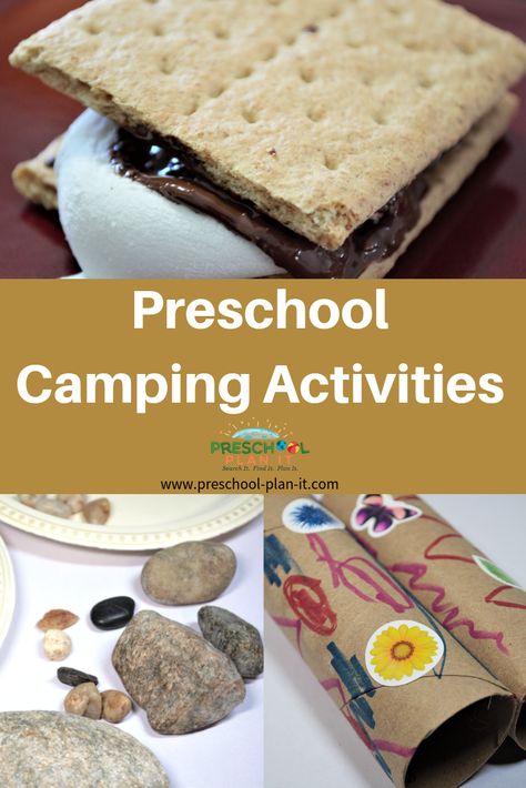 Camping Lesson Plans For Toddlers, Preschool Camping Activities, Learning Center Ideas, Camping Week, Preschool Camping, Summer Daycare, Preschool Summer Camp, Camping Preschool, Camping Activity