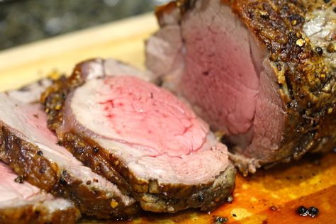 Beef tenderloin with red wine Dijon cream sauce Slow Roasted Beef Tenderloin, New York Strip Roast, Dijon Cream Sauce, Roast Leg Of Lamb, Lamb Leg Recipes, Roast Lamb Leg, Leg Of Lamb, Beef Tenderloin, Simply Recipes