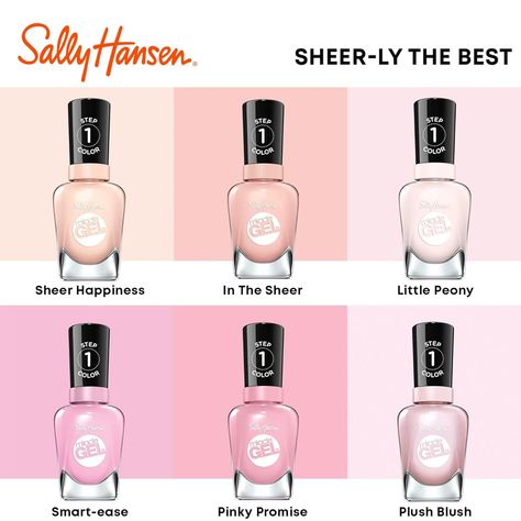 Amazon.com: Sally Hansen Miracle Gel Nail Polish, Shade Plush Blush 234 (Packaging May Vary) : Beauty & Personal Care Sally Hansen Miracle Gel Colors, Sally Hansen Miracle Gel, Gel Colors, Music Happy, Sally Hansen, Gel Color, Gel Nail Polish, Gel Nail, Nail Colors