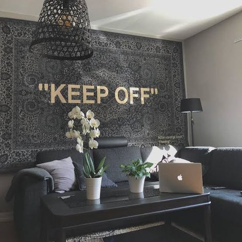 Keep Off Rug, Interior Design Sketchbook, Trendy Apartment, Swedish Furniture, Family Cards, Ikea Family, Rug Black, Virgil Abloh, Cool Rugs