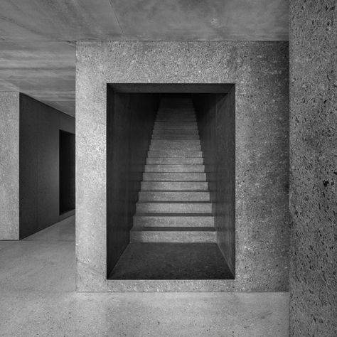 Swiss Ambassador's Residence renovated in Mexico City City Grid, Granite Blocks, Terrazzo Flooring, México City, Black Granite, City Design, Ceiling Windows, Concrete Wall, Architecture Firm