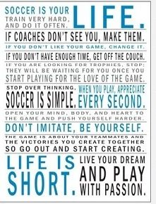 Wow - I am not sure I ever realized how many of my life's lessons were learned on a soccer field I Love Soccer, Soccer Videos, Messi Gif, Gymnastics Quotes, Soccer Inspiration, Alex Morgan, Soccer Life, Soccer Party, Indoor Soccer