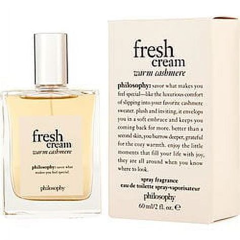 Fresh Cream Warm Cashmere, Cashmere Perfume, Philosophy Fresh Cream, Philosophy Products, Body Self Care, Philosophy Amazing Grace, Make Up Forever, Nevermore Academy, Family Gift Ideas