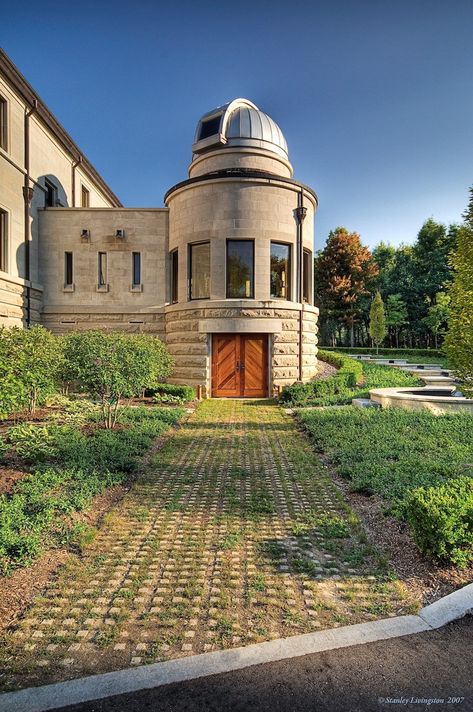 Home Observatory Astronomy, Astronomy Equipment, Italian Estate, Manor Estate, Astronomical Observatory, Scottish Homes, House System, Telescopes, House Flooring