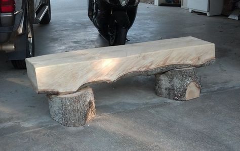 Log Bench Log Benches, Log Bench, Log Slice, X Bench, Log Slices, Mountain House, House Stuff, Bench, Outdoor Furniture