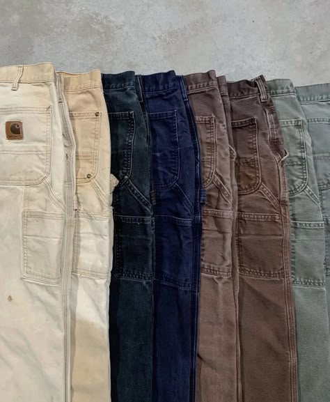 Man Cargo Pants, Mens Levis, Estilo Hippie, Carhartt Jeans, Carhartt Pants, Guys Clothing Styles, Retro Mode, Streetwear Men Outfits, Dream Clothes