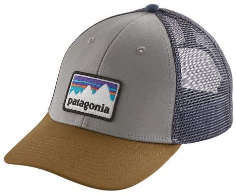 Patagonia Shop Sticker Patch LoPro Trucker Hat Outdoor Hats Men, Patagonia Shop, Shop Sticker, Day Outfits, Outdoor Hats, Sticker Patches, Cool Hats, Outdoor Accessories, Sticker Shop