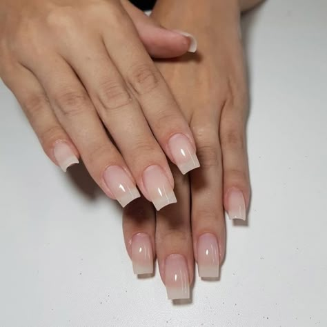 Acrylic Nails No Color Natural, Accurate 2000s Fashion, Realistic Nails Acrylic, Classic French Nails Square, Natural Nails Square, Fireplace Tv Wall Decor, Natural Acrylic Nails, Room 2023, Fireplace Tv Wall