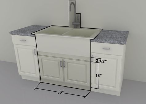 Customizing IKEA cabinets the perfect solution for those appliances that need a unit that’s one of its kind. If you happen to have a 36″ apron front or farm sink or a gas cooktop of a 36″ width that’s not from IKEA, then a custom AKURUM base cabinet ($252.98) is the right solution.   For … Ikea Farm Sink, Ikea Sink Cabinet, Laundry Room Sink Cabinet, Ikea Kitchen Sink, Ikea Bathroom Sinks, Ikea Farmhouse Sink, Kitchen Sink Sizes, Ikea Sinks, Ikea Farmhouse