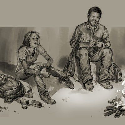 ArtStation - The Last of Us 2: Joel Charlie Bowater, Joel And Ellie, Concept Art World, Game Concept Art, Game Concept, First Art, Last Of Us, Uncharted, Video Game Art