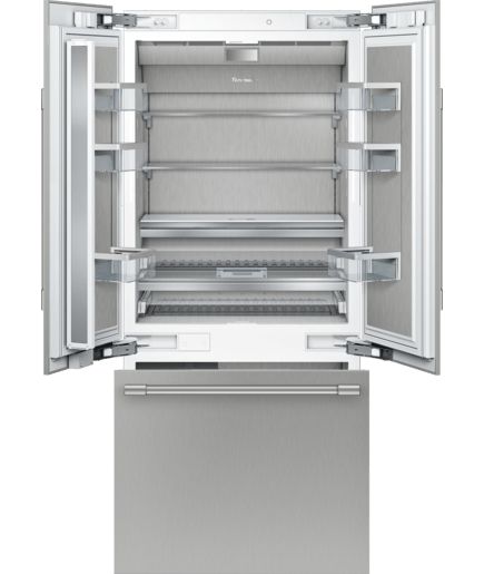 THERMADOR - T36IT905NP - Built-in French Door Bottom Freezer Thermador Refrigerator, Luxury Refrigerator, French Buildings, Counter Depth French Door Refrigerator, Refrigerator Panels, Smart Refrigerator, Alpine House, Thermador Appliances, Fort Mcmurray